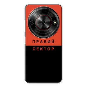 Чехлы УПА (Красно-Чёрный) на ZTE Nubia Focus 5G (Правый Серктор)