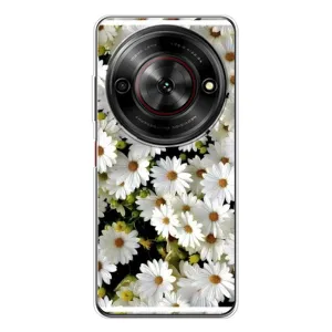 Чехол с ромашками на ZTE Nubia Focus 5G (Рамка в ромашках)