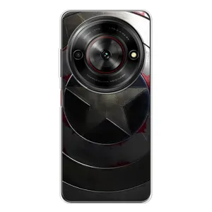 Чехол с Щитом Капитана Америки на ZTE Nubia Focus 5G (Ретро Щит Капитана)