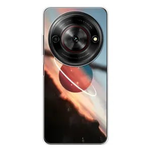 Чехол (ТПУ) с планетами на ZTE Nubia Focus 5G (Сатурн)