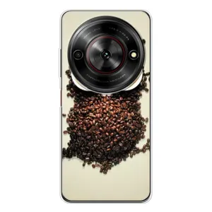 Чохли з принтом СОВИ для ZTE Nubia Focus 5G (Сова з зерен кави)
