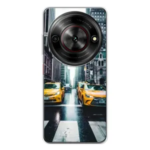 Силиконовый бампер (Работники) на ZTE Nubia Focus 5G (Такси)