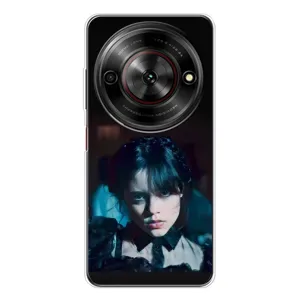 Чехлы с принтом Уэнсдей на ZTE Nubia Focus 5G (Танец Уэнсдей)