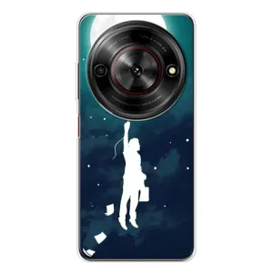 Чехол (ТПУ) с планетами на ZTE Nubia Focus 5G (To The moon)