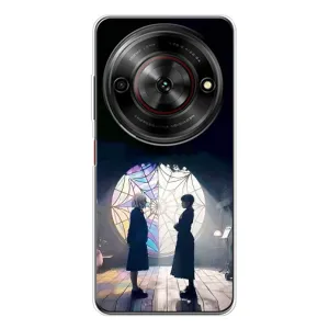 Чехлы с принтом Уэнсдей на ZTE Nubia Focus 5G (Уэнсдей и Энди)