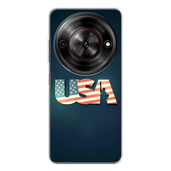 Чехол с рисунком «USA» для ZTE Nubia Focus 5G Чехол с рисунком «USA» для ZTE Nubia Focus 5G