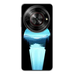 Літній Чохол на ZTE Nubia Focus 5G (Синій Водоспад)