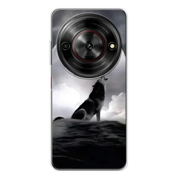 Чехол с рисунком «Волк и луна» для ZTE Nubia Focus 5G Чехол с рисунком «Волк и луна» для ZTE Nubia Focus 5G