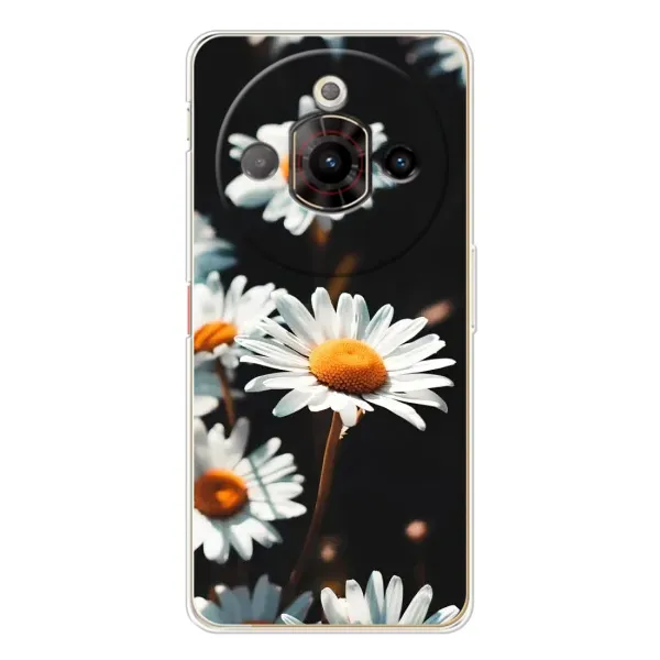 Чехол с рисунком «Белые ромашки» для ZTE Nubia Focus Pro Чехол с рисунком «Белые ромашки» для ZTE Nubia Focus Pro
