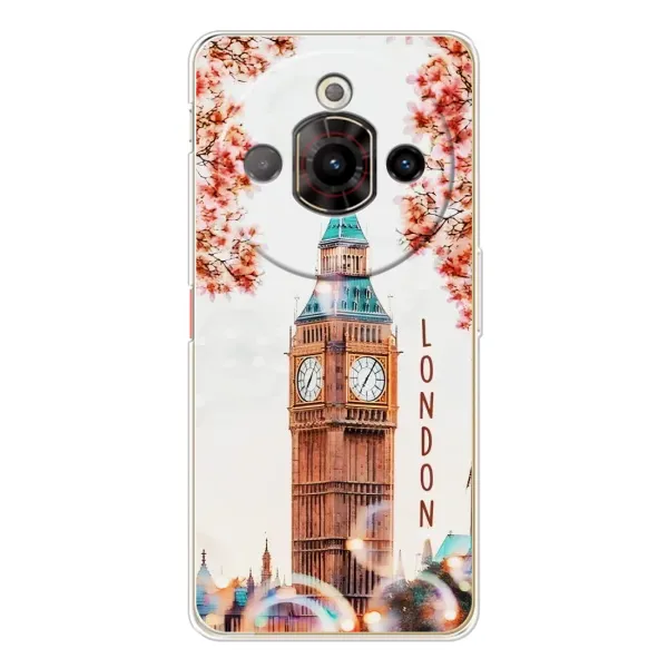 Чехол с рисунком «Часы Лондон» для ZTE Nubia Focus Pro Чехол с рисунком «Часы Лондон» для ZTE Nubia Focus Pro
