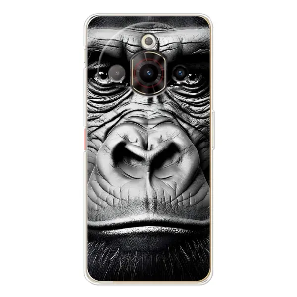 Чехол с рисунком «Черная обезьяна» для ZTE Nubia Focus Pro Чехол с рисунком «Черная обезьяна» для ZTE Nubia Focus Pro