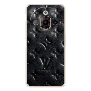 Текстурний Чохол Louis Vuitton для Нубія Фокус Про (Чорний ЛВ)
