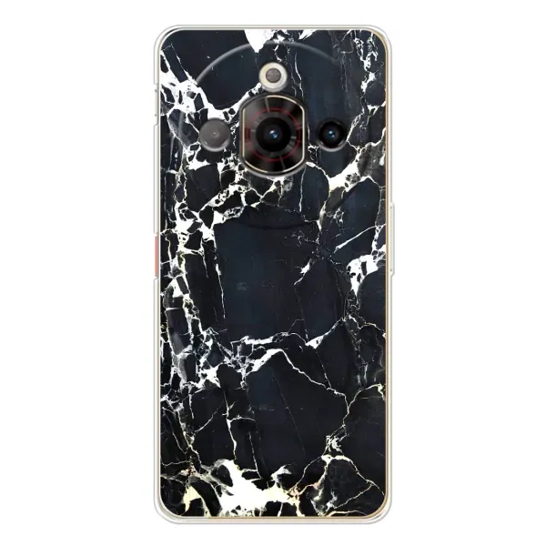 Чехол с рисунком «Чёрный мрамор» для ZTE Nubia Focus Pro Чехол с рисунком «Чёрный мрамор» для ZTE Nubia Focus Pro