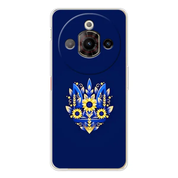Чехол с рисунком «Цветущий Герб» для ZTE Nubia Focus Pro