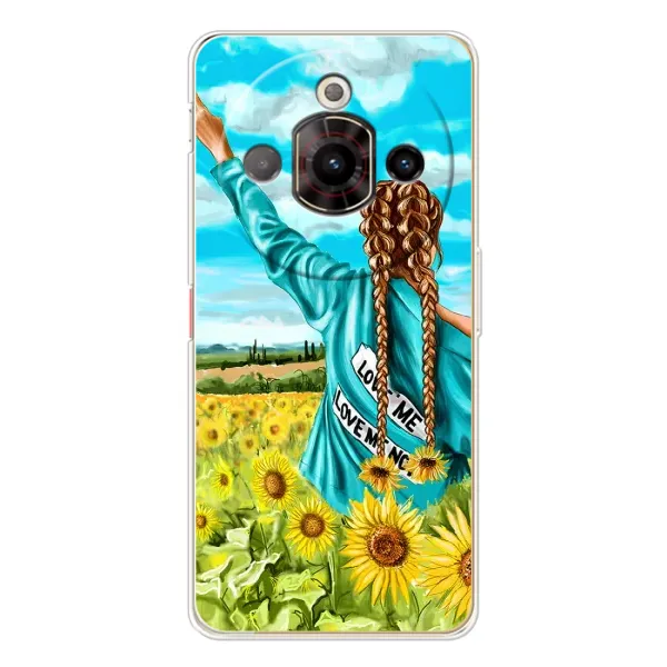 Чехол с рисунком «Девушка на поле» для ZTE Nubia Focus Pro Чехол с рисунком «Девушка на поле» для ZTE Nubia Focus Pro
