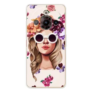 Чехол с картинкой Модные Девчонки ZTE Nubia Focus Pro (Девушка в очках)