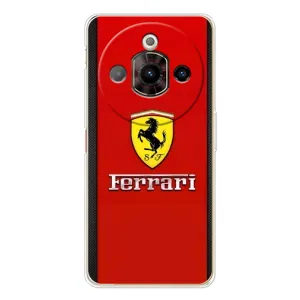 Силиконовый бампер с картинкой машины на ZTE Nubia Focus Pro (Ferrari Logo)