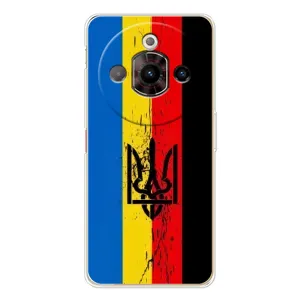 Чехлы УПА (Красно-Чёрный) на ZTE Nubia Focus Pro (Флаг УПА)