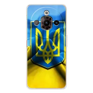 Чехол с картинкой (Патриотический ГЕРБ) на ZTE Nubia Focus Pro (Герб и Флаг Украины)