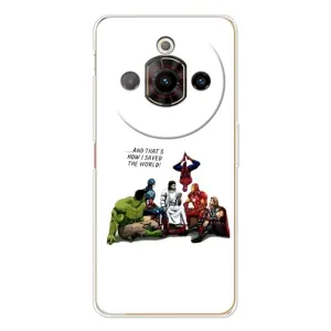 Чехлы для ZTE Nubia Focus Pro (Для Христиан) (Иисус супергерой)