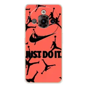 Силіконовый Чохол Nike Air Jordan на Нубія Фокус Про (Just Do It)