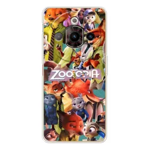 Силиконовый чехол с принтом Зоотрополіс для ZTE Nubia Focus Pro (Коллаж героев)