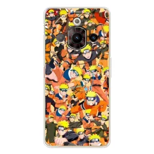 Чохли з принтом НАРУТО на ZTE Nubia Focus Pro (Коллаж Наруто)