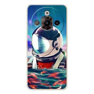 Силіконовый Чохол з принтом "Космонавти" на ZTE Nubia Focus Pro (Космонавт у воді)
