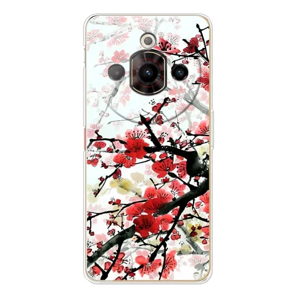 Чехол с рисунком «Красивая Сакура» для ZTE Nubia Focus Pro Чехол с рисунком «Красивая Сакура» для ZTE Nubia Focus Pro