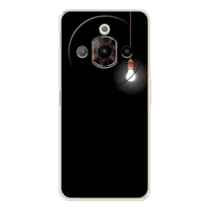 Чехол с картинками на черном фоне для ZTE Nubia Focus Pro (Лампочка)