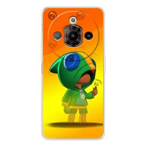 Чехол Бравл Старс для ZTE Nubia Focus Pro (LEON в кофте)