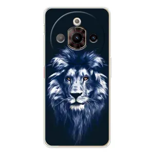 Чохол з картинкою на ZTE Nubia Focus Pro (Лев – синій)