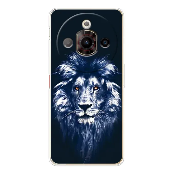 Чехол с рисунком «Лев - синий» для ZTE Nubia Focus Pro Чехол с рисунком «Лев - синий» для ZTE Nubia Focus Pro