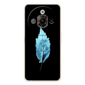 Чехол с картинками на черном фоне для ZTE Nubia Focus Pro (Листочек)