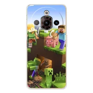 Чохли для ZTE Nubia Focus Pro (Персонажі МайнКрафт) (Майн-крафт)