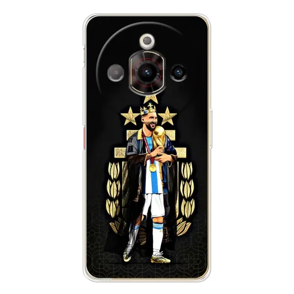 Чехол с рисунком «Месси король» для ZTE Nubia Focus Pro