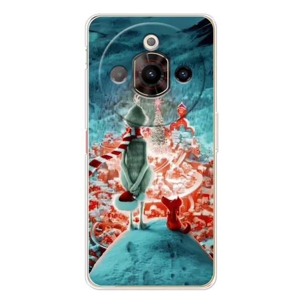 Чехол с рисунком «Новогодний Гринч» для ZTE Nubia Focus Pro Чехол с рисунком «Новогодний Гринч» для ZTE Nubia Focus Pro