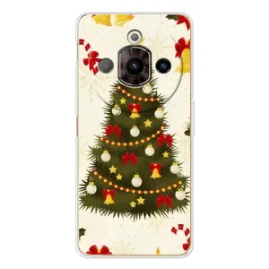 Чехол Новогодняя Елка на ZTE Nubia Focus Pro (Новогодний принт)