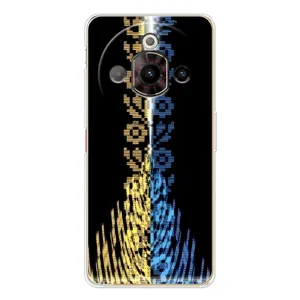 Силиконовый Чехол на ZTE Nubia Focus Pro (Патриотическая вышиванка)