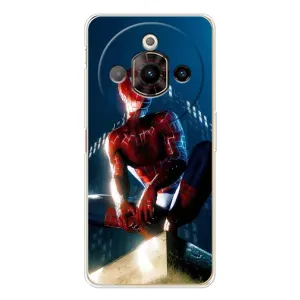 Чехол Супергерой Человека Паука на ZTE Nubia Focus Pro (Паук на доме)