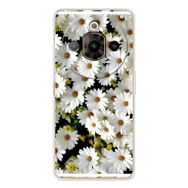Чехол с рисунком «Рамка в ромашках» для ZTE Nubia Focus Pro Чехол с рисунком «Рамка в ромашках» для ZTE Nubia Focus Pro