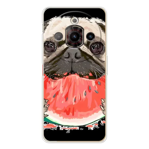 Чехол с рисунком «Смешной Мопс» для ZTE Nubia Focus Pro Чехол с рисунком «Смешной Мопс» для ZTE Nubia Focus Pro