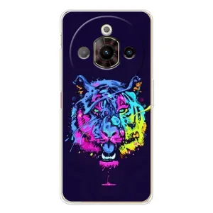 Силіконовий бампер з картинкою звірів для ZTE Nubia Focus Pro (Тигр-Арт)