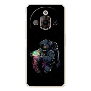 Силіконовый Чохол з принтом "Космонавти" на ZTE Nubia Focus Pro (В руках земля)