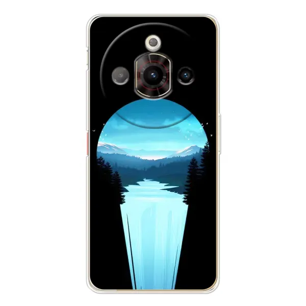 Чехол с рисунком «Синий Водопад» для ZTE Nubia Focus Pro Чехол с рисунком «Синий Водопад» для ZTE Nubia Focus Pro
