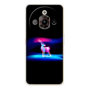 Силіконовий бампер з картинкою звірів для ZTE Nubia Focus Pro (Яскравий олень)