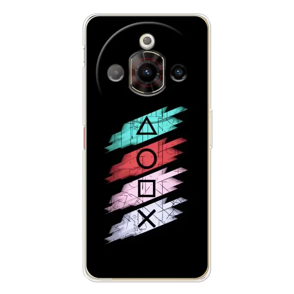 Чехол с рисунком «Значки Sony» для ZTE Nubia Focus Pro Чехол с рисунком «Значки Sony» для ZTE Nubia Focus Pro