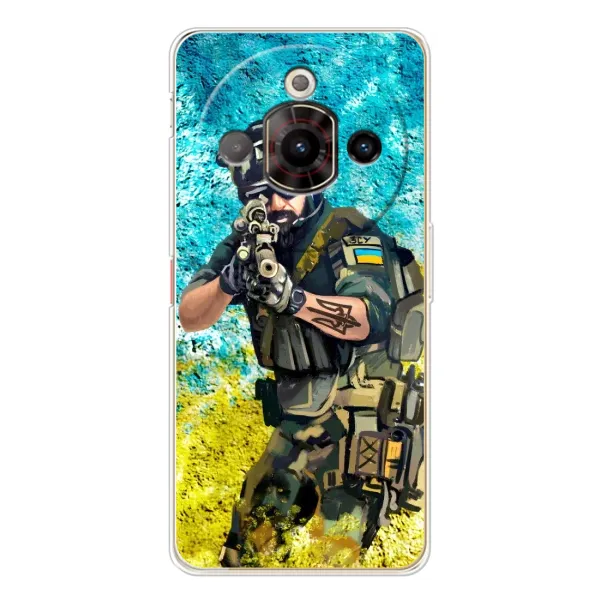Чехол с рисунком «ЗСУ Воин» для ZTE Nubia Focus Pro Чехол с рисунком «ЗСУ Воин» для ZTE Nubia Focus Pro
