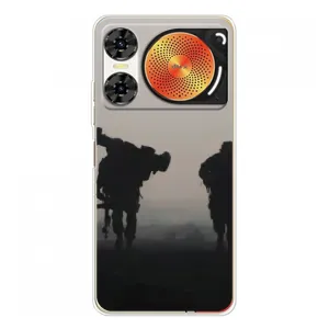 Чехлы на военную тематику для ZTE Nubia Music 2 (Бой солдат)