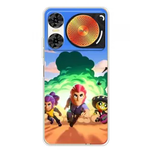 Силиконовый Чехол на ZTE Nubia Music 2 с картинкой Brawl Stars (Бравел Старс)